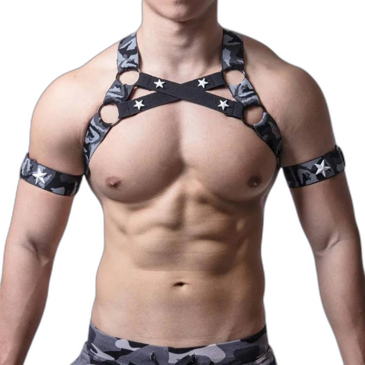 Camouflage Gogo Muscle Harness
