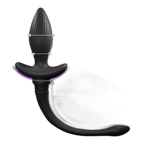 Zoe - Vibrating Butt Plug - Puppy Tail Butt Plug - 10 Frequency Vibrating Anal Toy