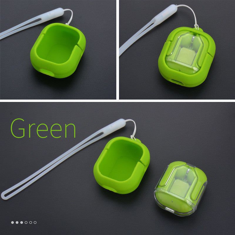 Premium Mini Transparent Wireless Earbuds - Bluetooth 5.3 ENC Noise Cancelling Headphones with Digital Display