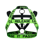 Jockmail Neon Release It Passion Elastic Chest Harness