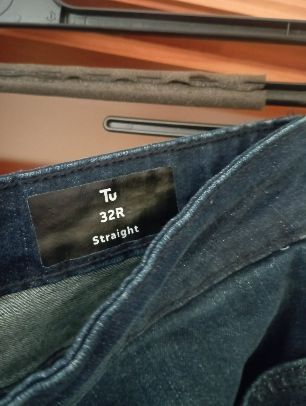 MENS TU 32R STRAIGHT JEANS