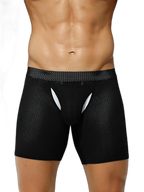 2 Pack Men's Sporty Cut Anti-Chafing Breathable Stretch Fit Midway Briefs