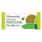 12 x Clearspring Org Oat Biscuits Matcha - 40g