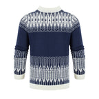 Men's Knitted Sweater Fashion Long-sleeved Pullover Tops Fall And Winter Clothing
