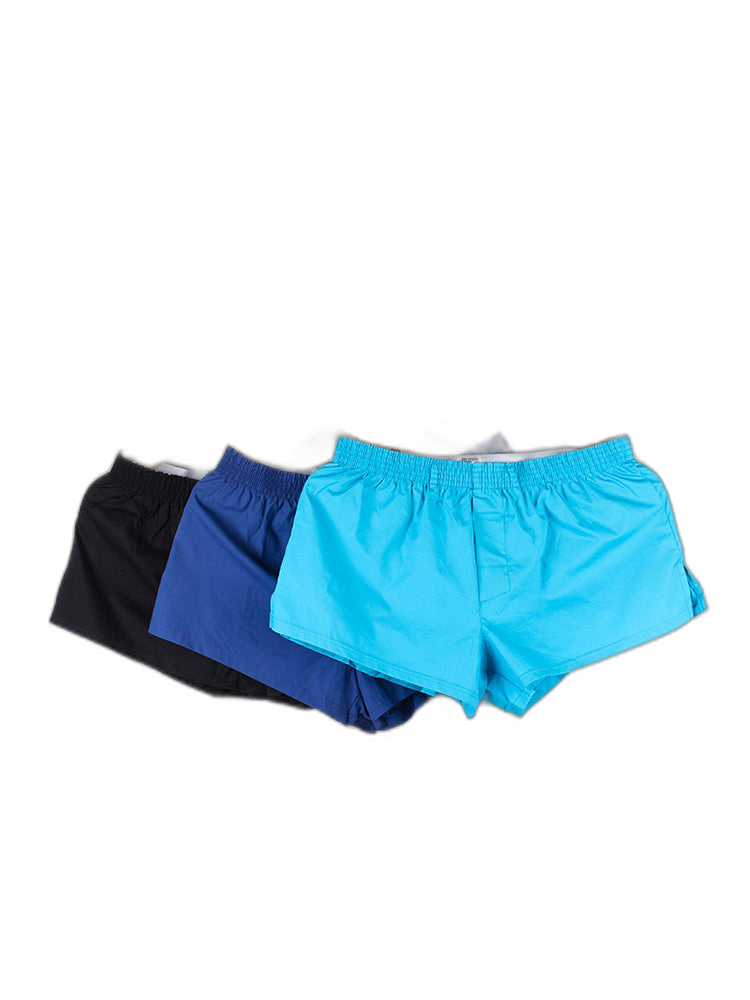 Men's Breathable Cotton Built-in Pouch Boxers