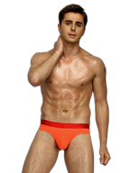 4 Pack Men's Sexy Nylon Low-Rise Comfortable Thong & Strings