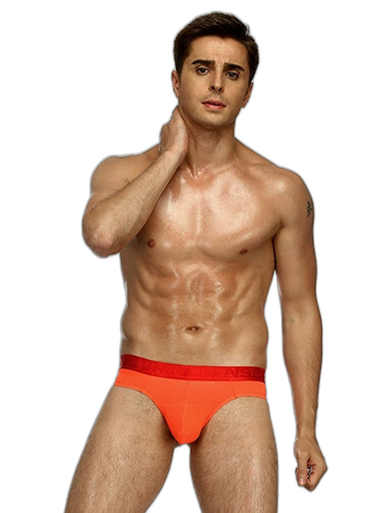 4 Pack Men's Sexy Nylon Low-Rise Comfortable Thong & Strings