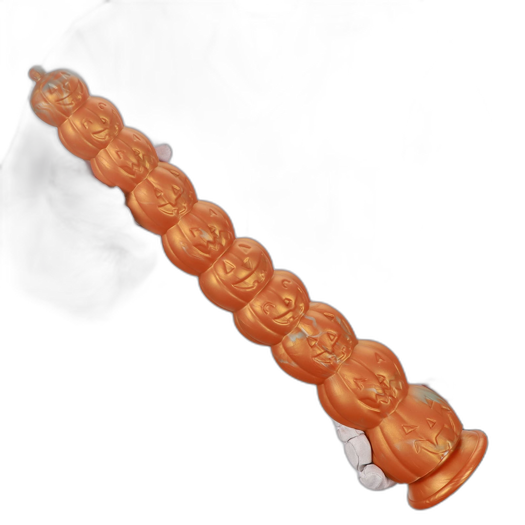 Halloween Pumpkin - Long Anal Plug - Anal Bead