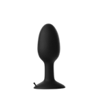 Prowler RED Weighted Butt Plug Black Medium