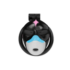 Furrjoi Shark Chastity Cage Pink