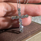Zircon Jewellery Cross Necklace
