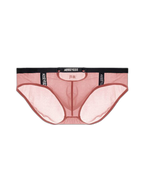 Men's Low Waist Narrow Waist Ice Silk Breathable Convex Pocket Briefs
