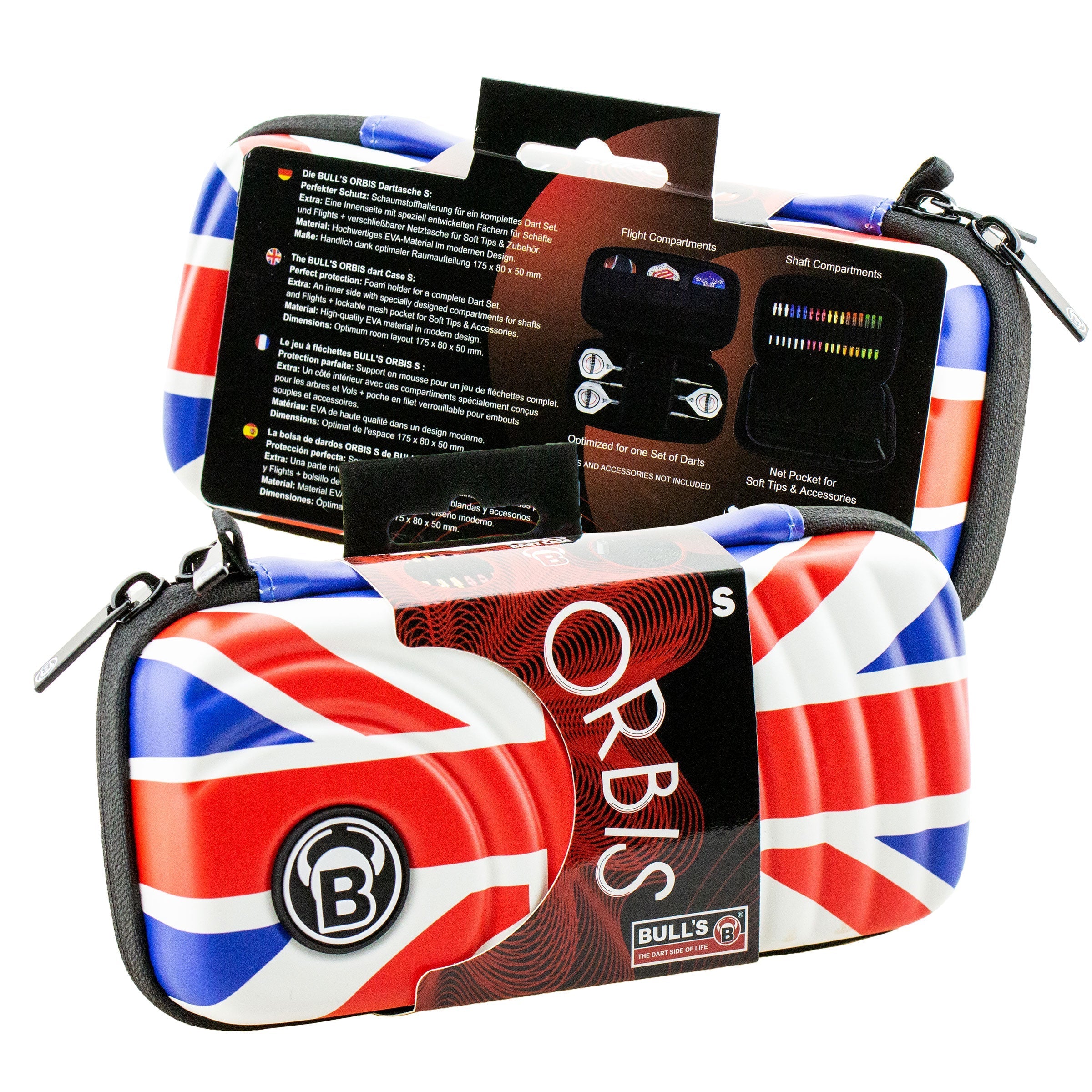 Bull's Orbis S Dartcase Union Jack