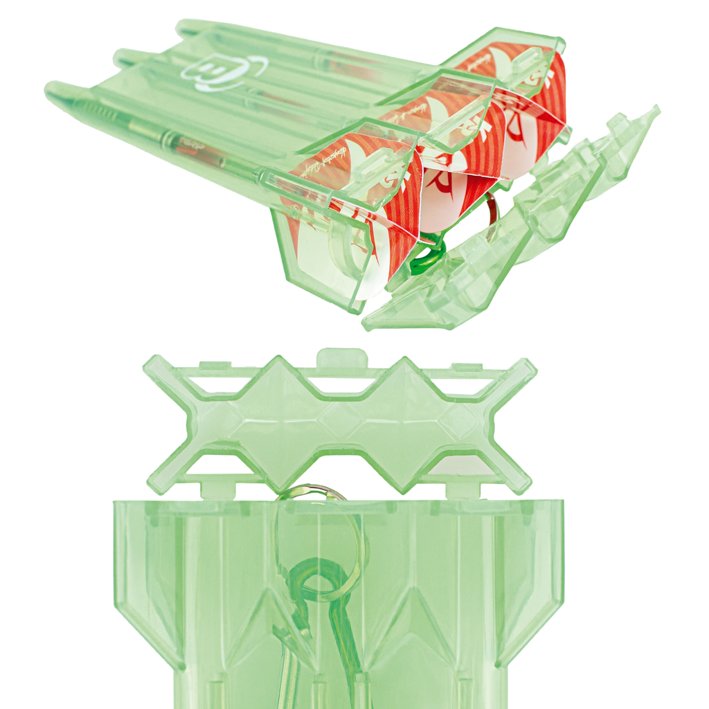 Bull's Acra X Dartcase Green