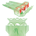 Bull's Acra X Dartcase Green