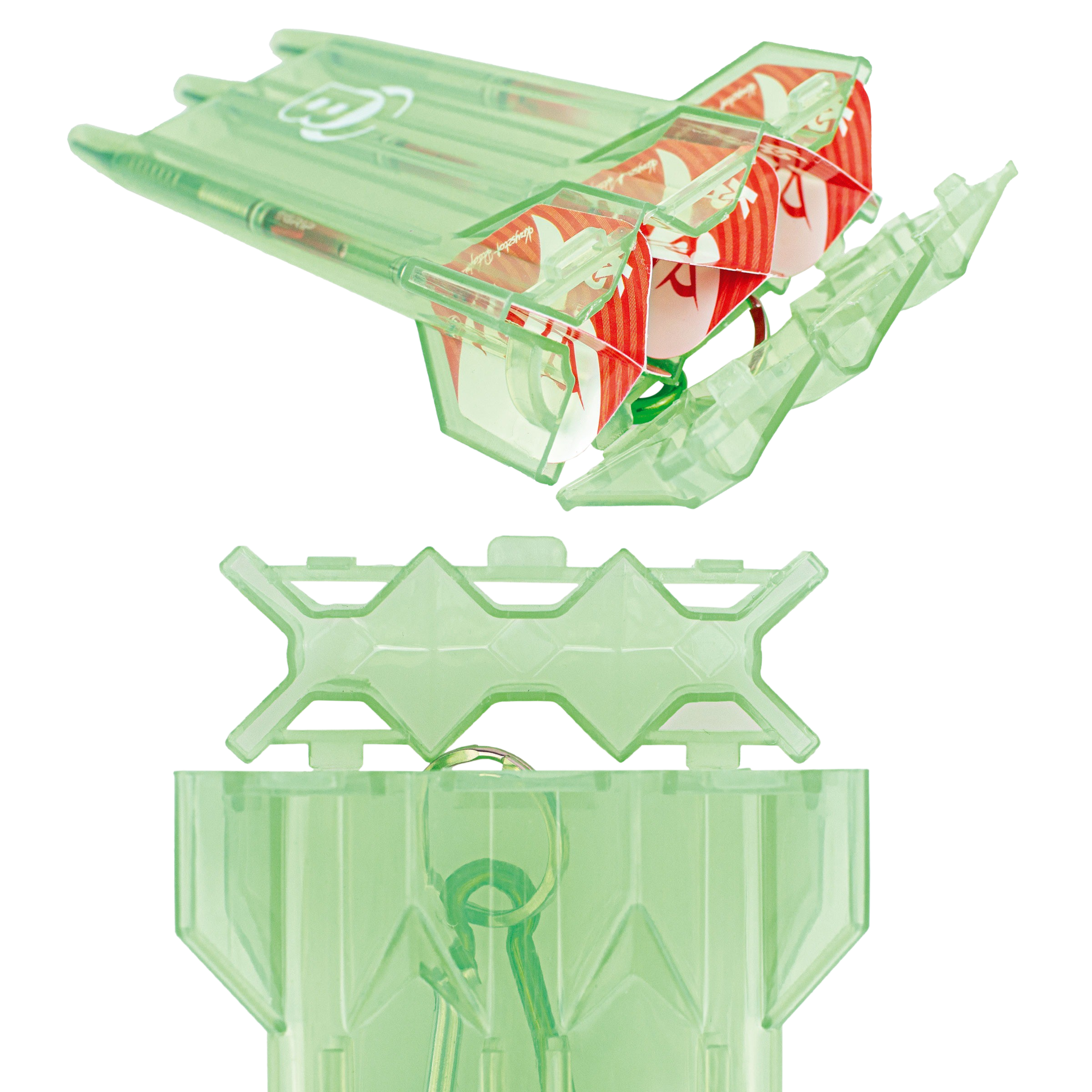 Bull's Acra X Dartcase Green