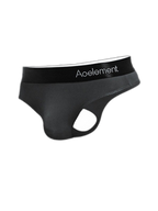 4 Pack Men's Low-Rise Stretchy U-Pouch Thongs