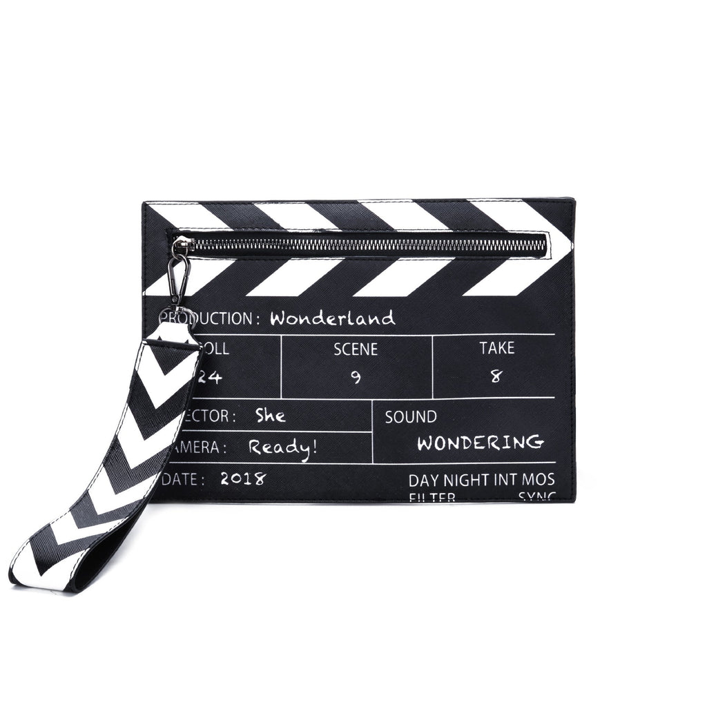Movie Prop Design Pu Leather Casual Women's Clutch Envelope Bag Women Shoulder Bags Crossbody Messener Bag