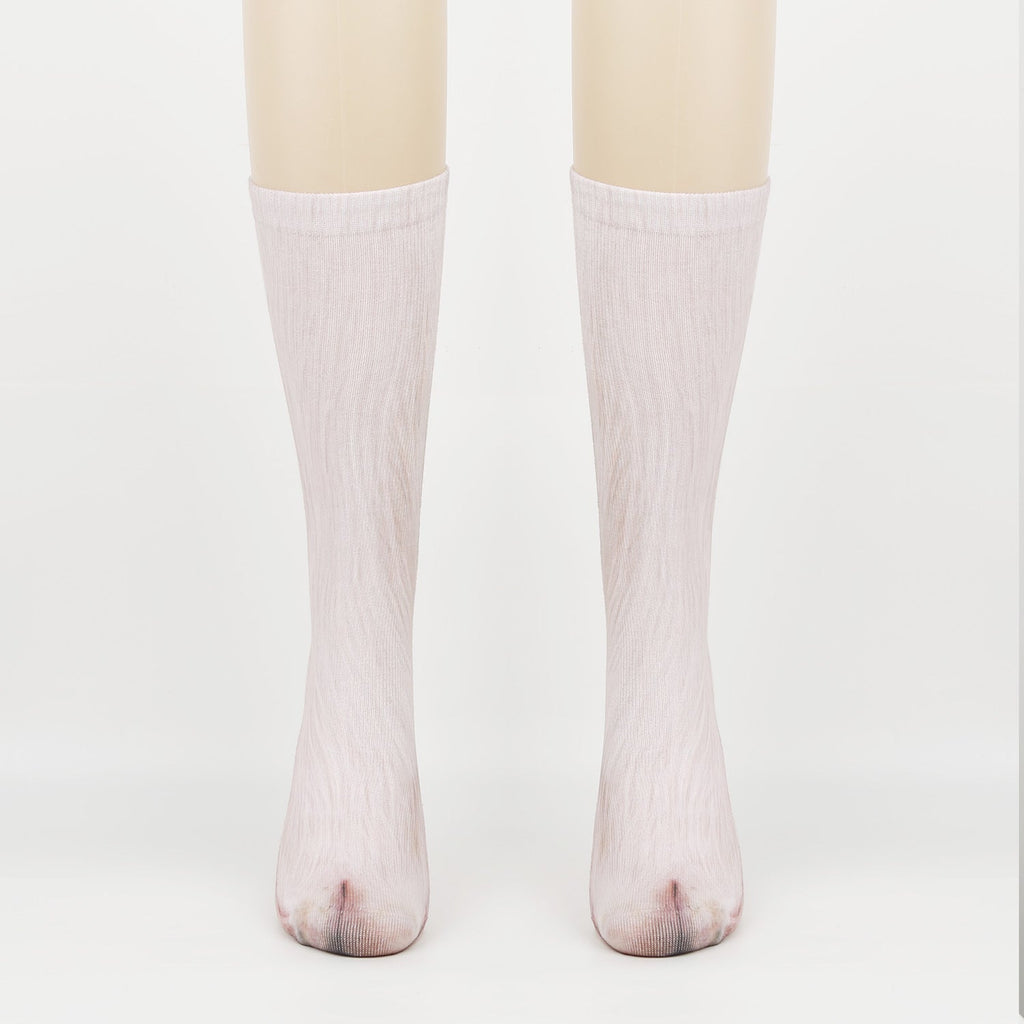 3D Animal Foot Print Socks Printed Socks