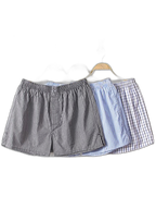 3 Pack Men's Cotton Loose Boxers