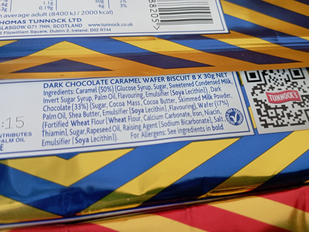 SCOTTISH TUNNOCKS WAFER & LOG SELECTION