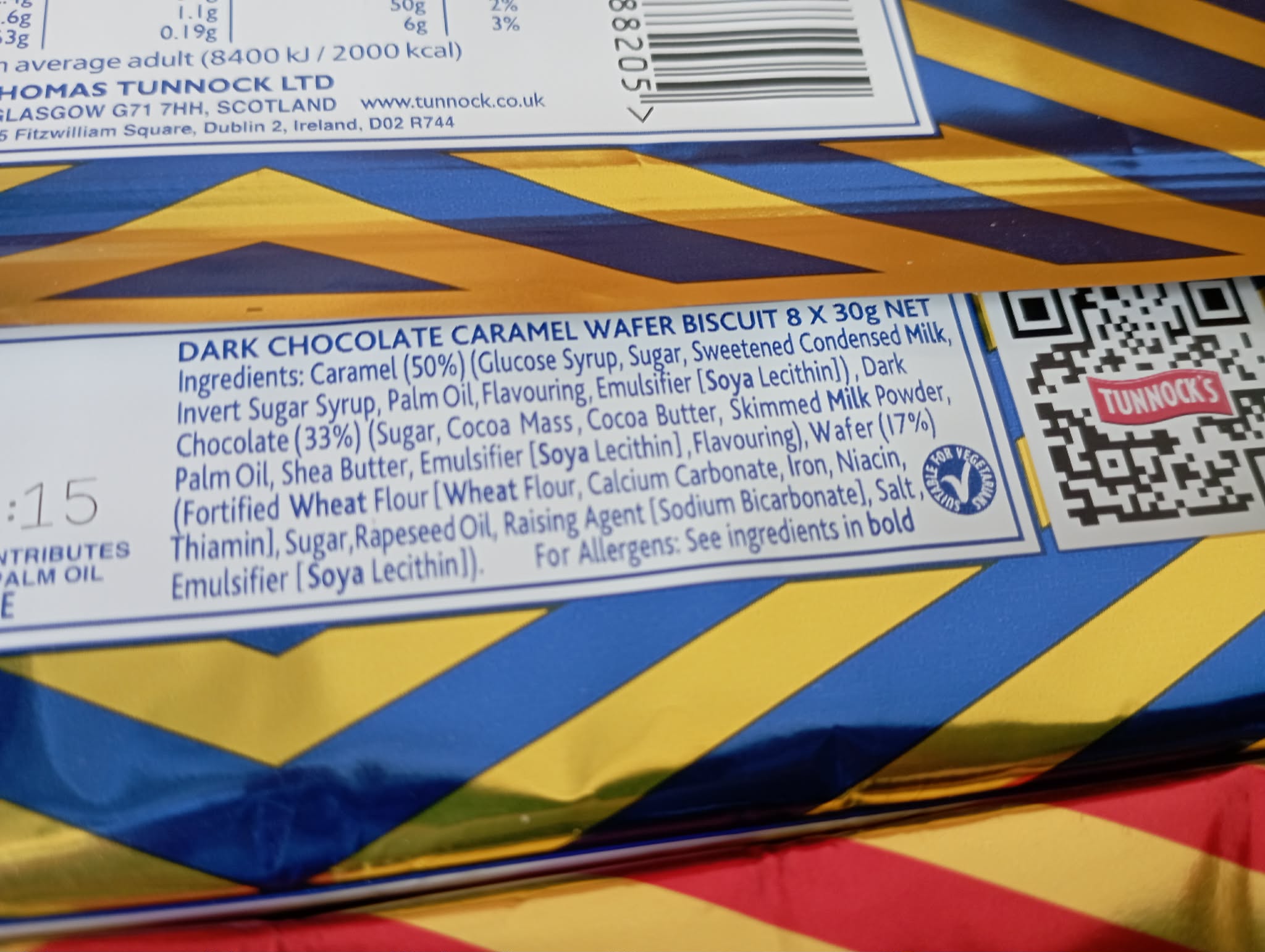SCOTTISH TUNNOCKS WAFER & LOG SELECTION