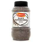 6 x Schwartz Black Peppercorns Whole 460G