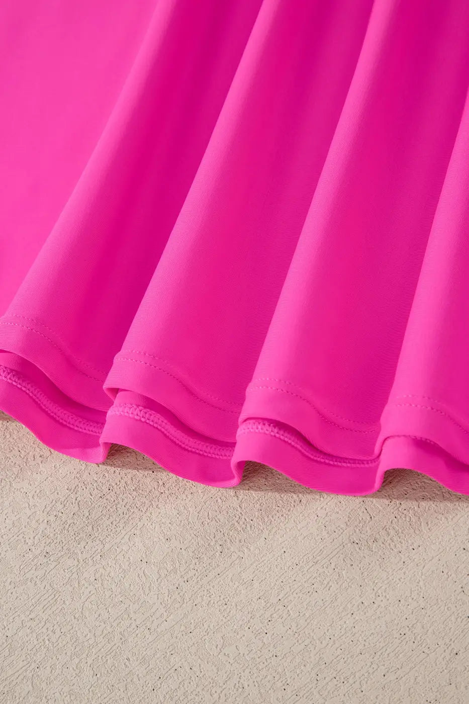Swim Dress With Shorts | Pink One Piece Swimsuit Built In