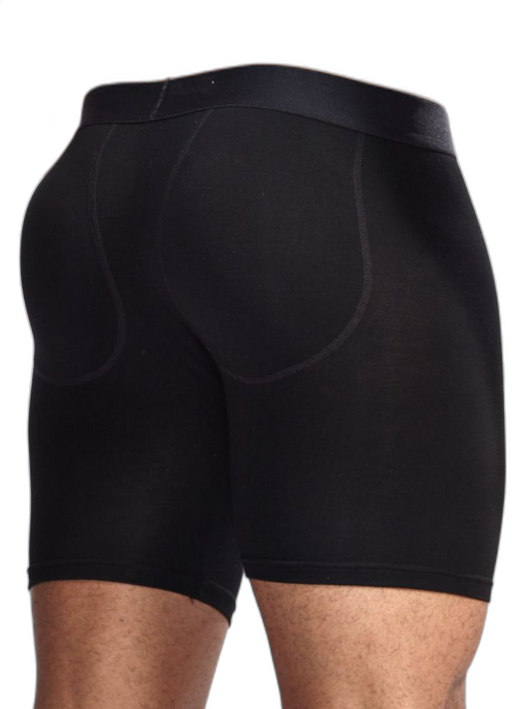 Men's U Convex Boxers Briefs Butt Enhancer Underwear