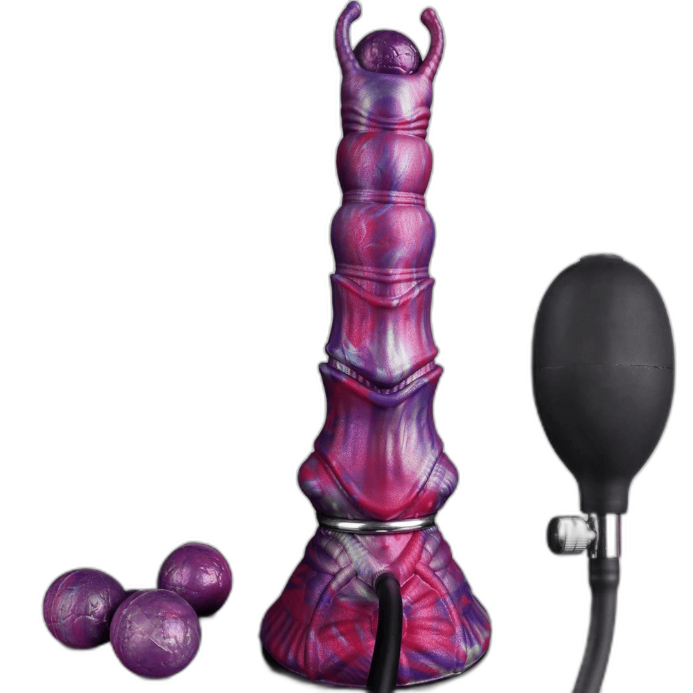 XenoGrub - 10.6 Inch Alien Ovipositor Dildo - Egg Laying Kink
