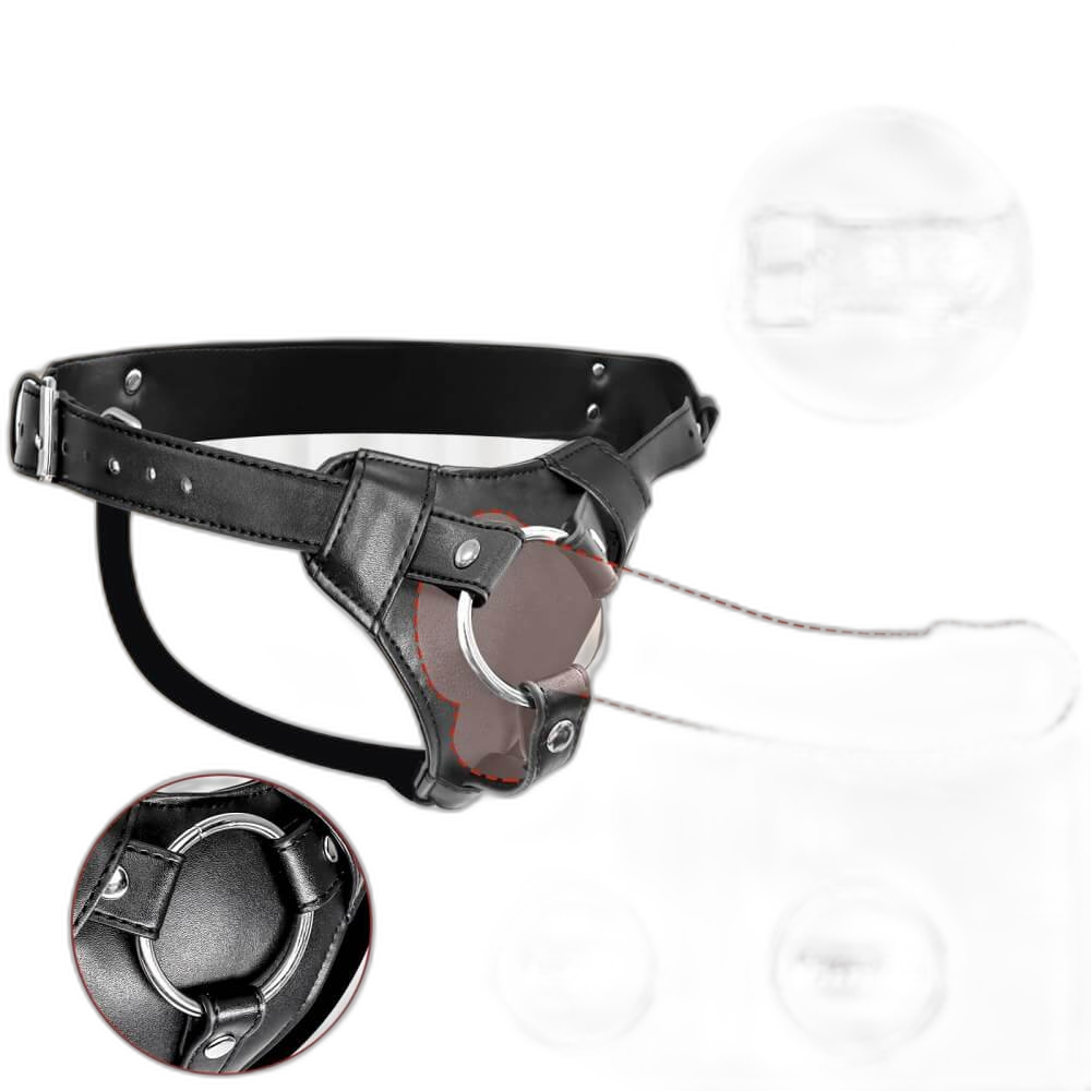 Draven - Leather Strap On Harness