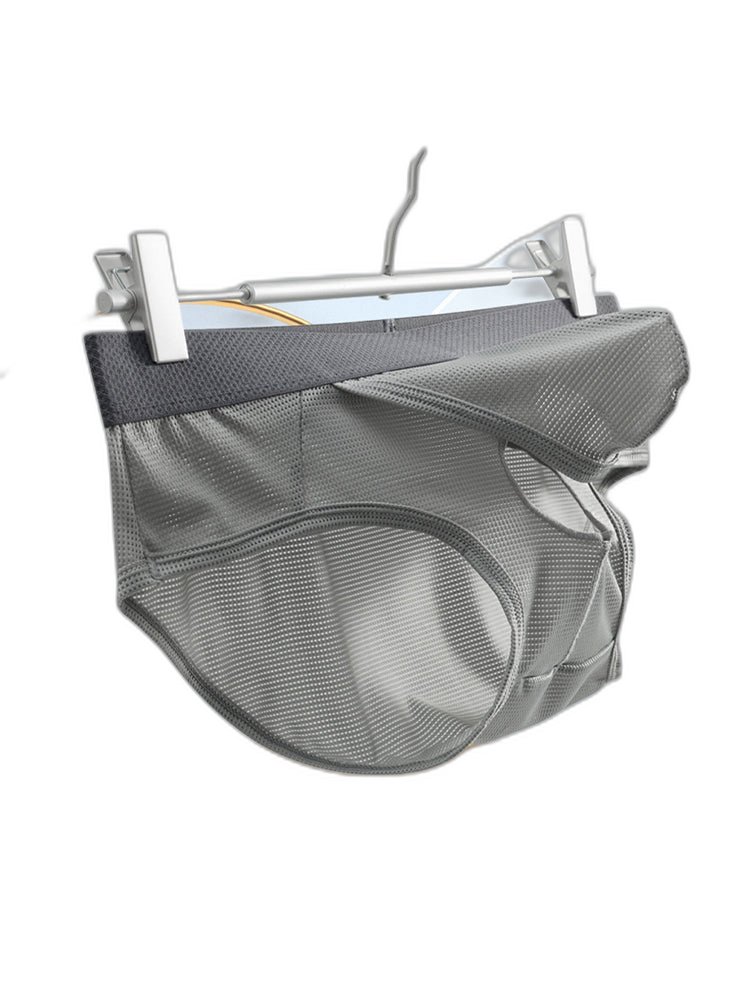 3 Pack Men's Low-Rise Mesh Briefs with Breathable Support & Convenience Fly