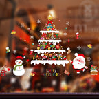 Christmas glass stickers