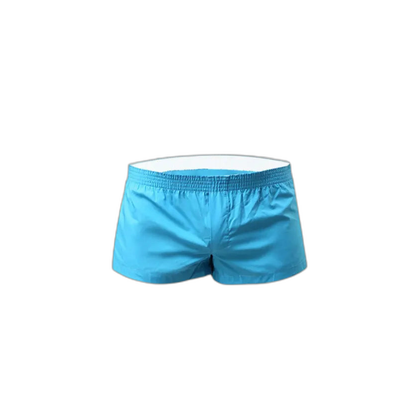 Casual Home Cotton Pouch Breathable Boxer Briefs for Men