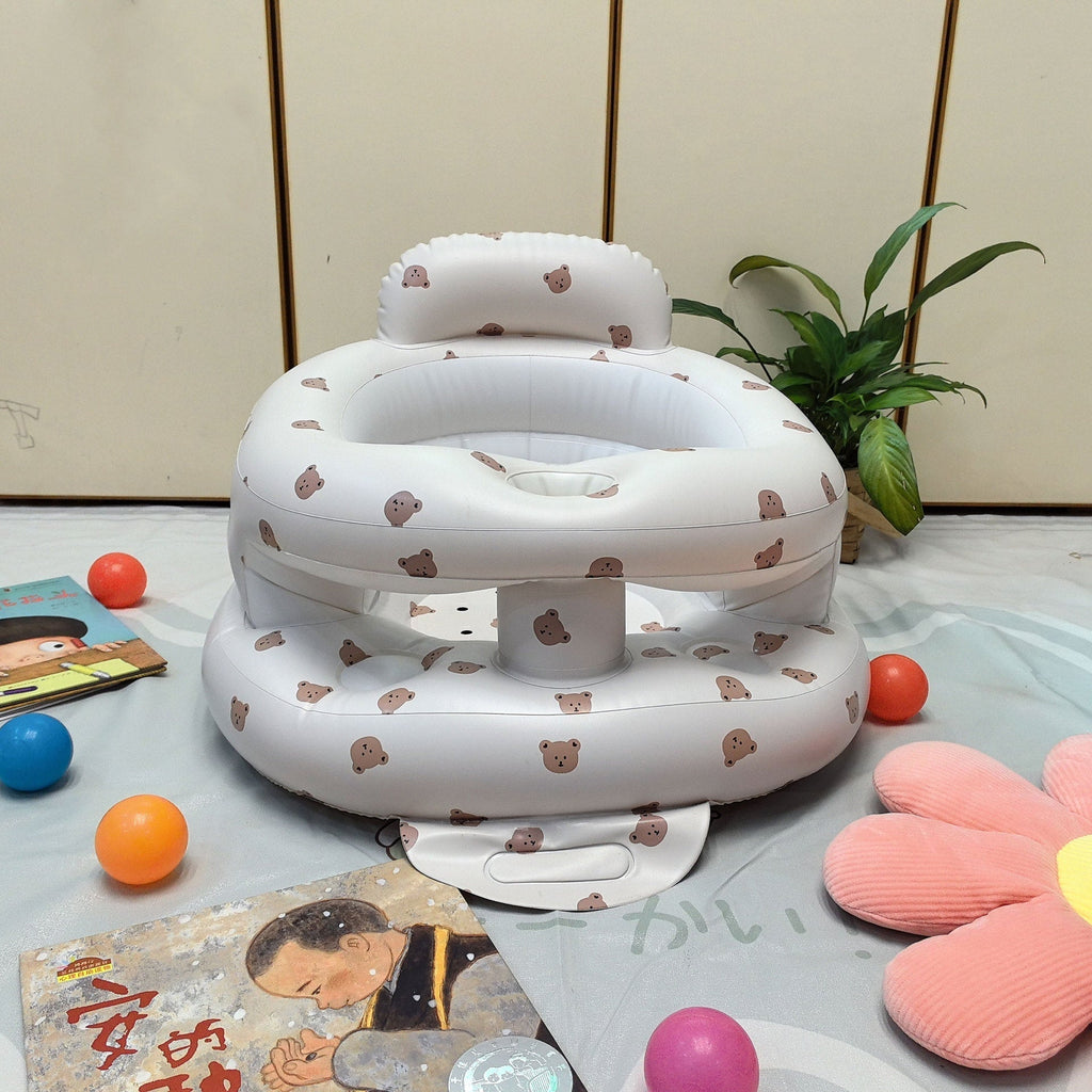 PVC Inflatable Baby Seat | Portable Infant Dining Chair