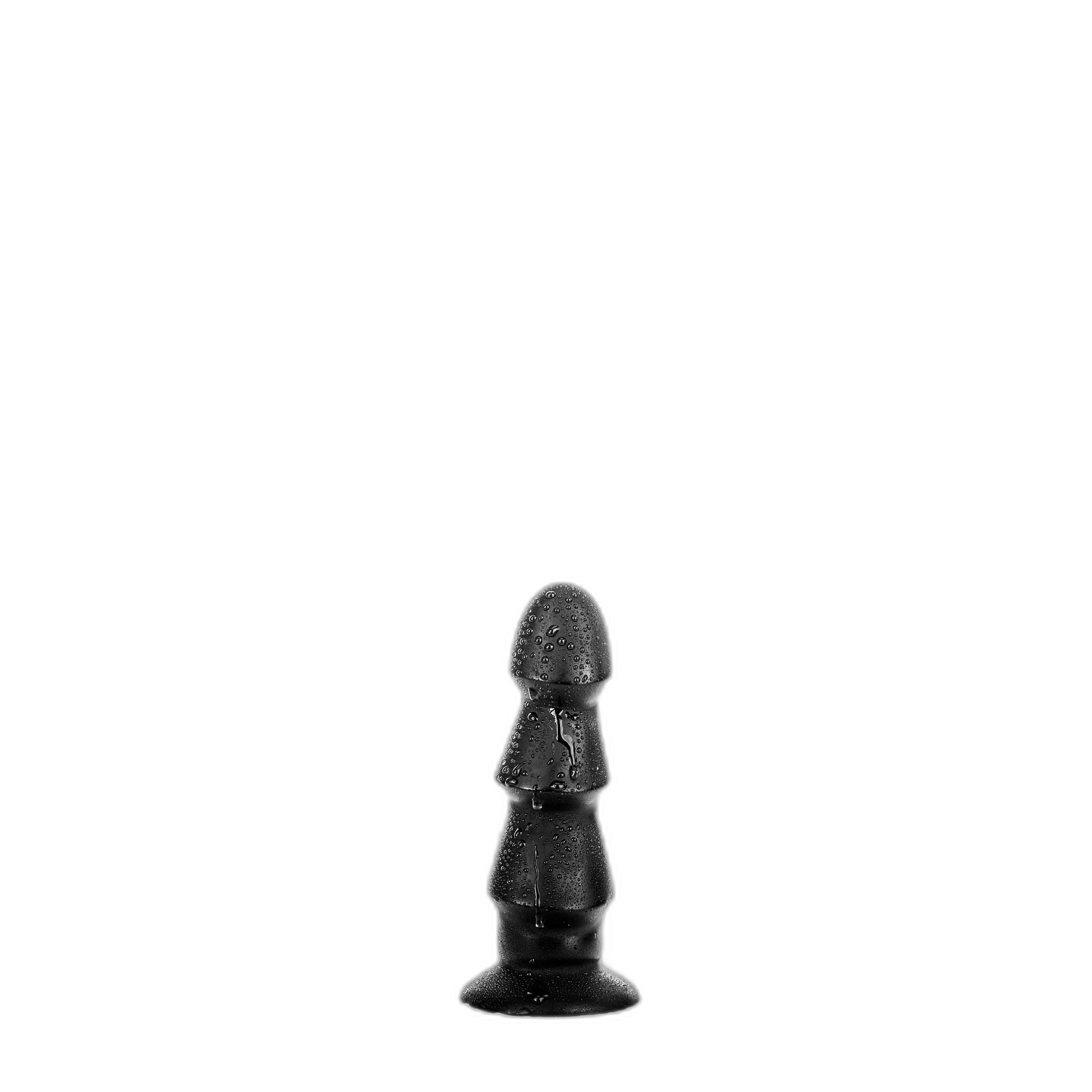 ruff GEAR Three Ridges Butt Plug 7 Inch Black