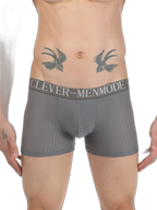 Sponge Cushion Mesh Buttock Boxer Briefs
