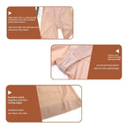 Sheer Mesh Tummy-control Panties Made Of Pure Cotton