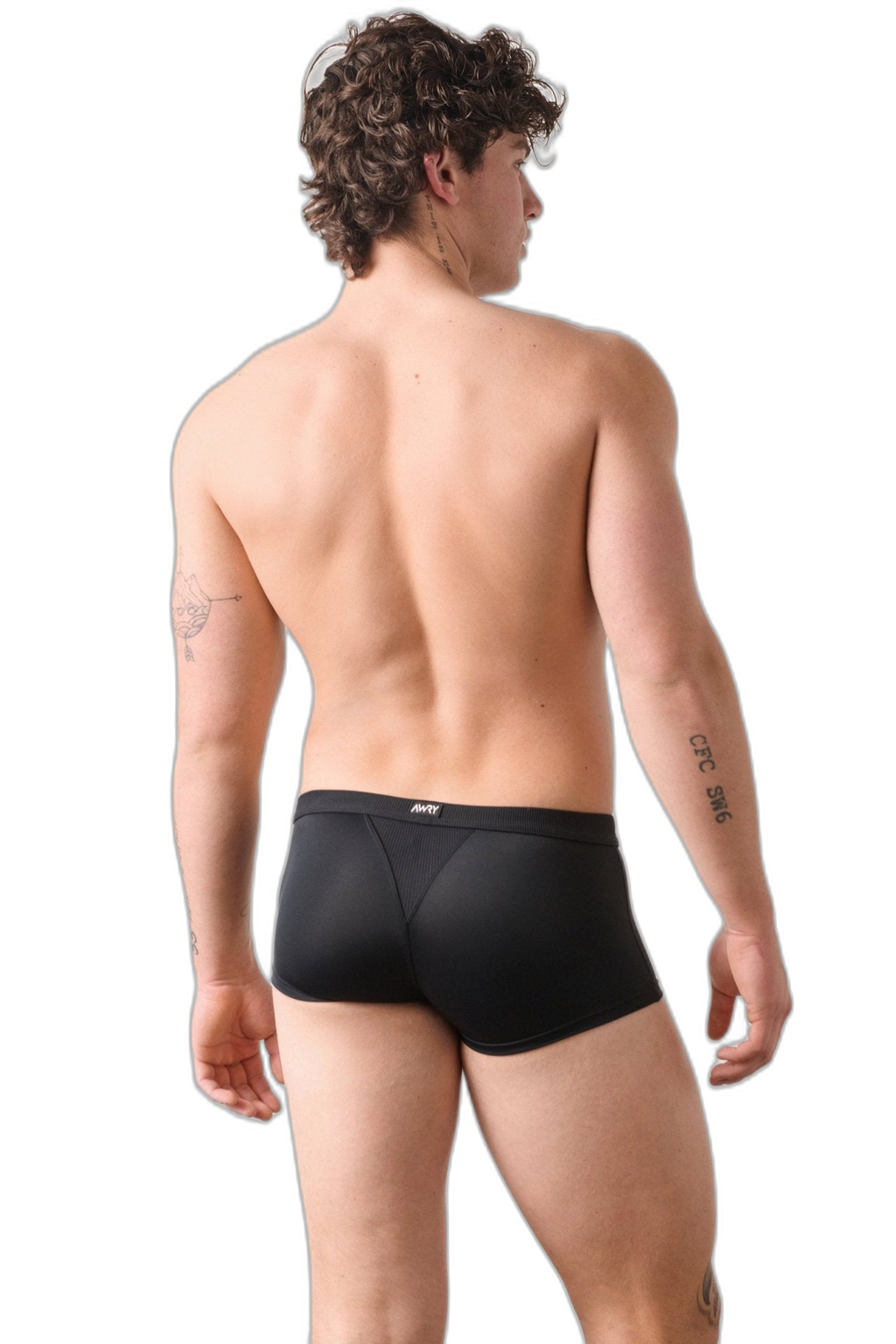 SURGE Swim Thong Trunks - Black