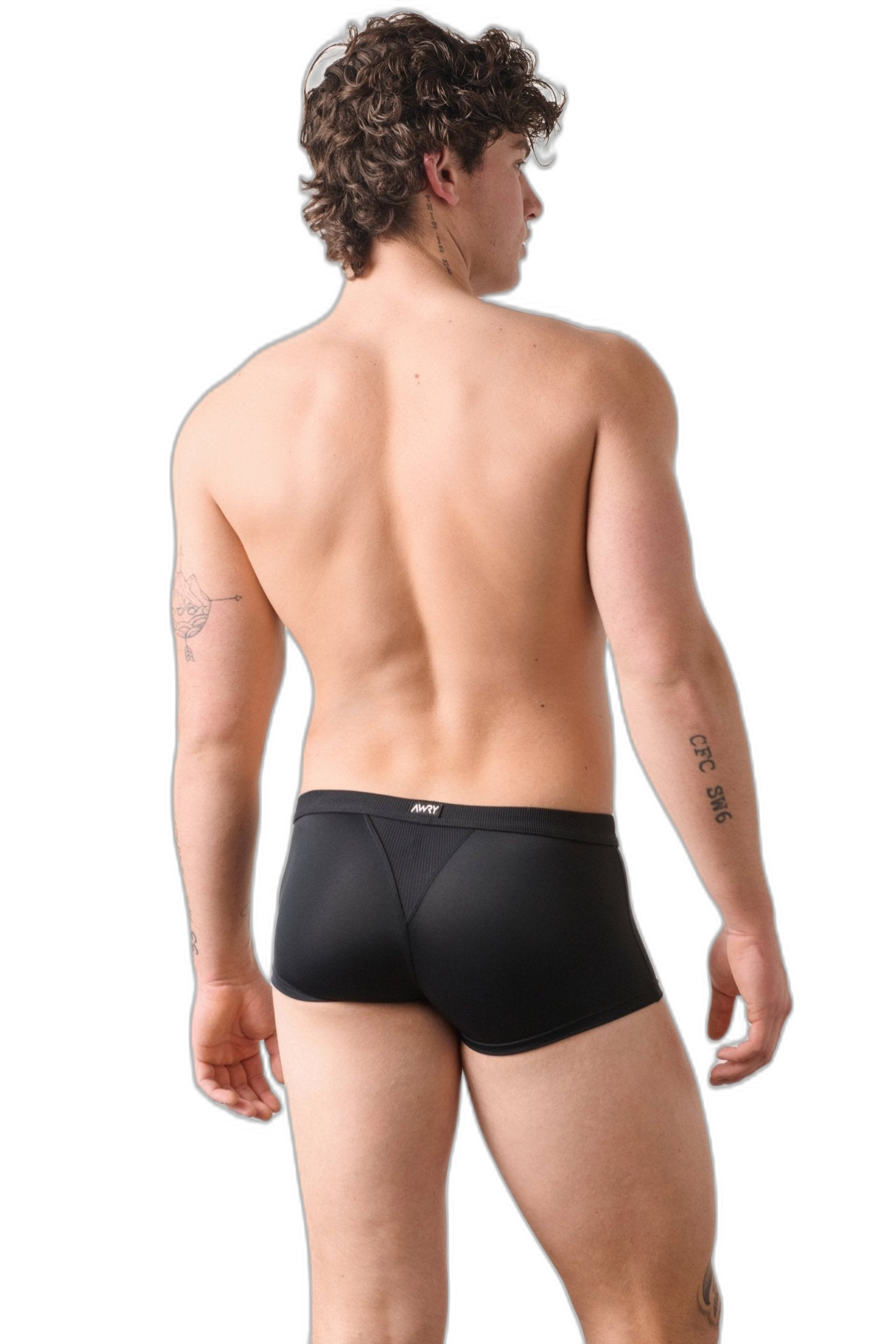 SURGE Swim Thong Trunks - Black