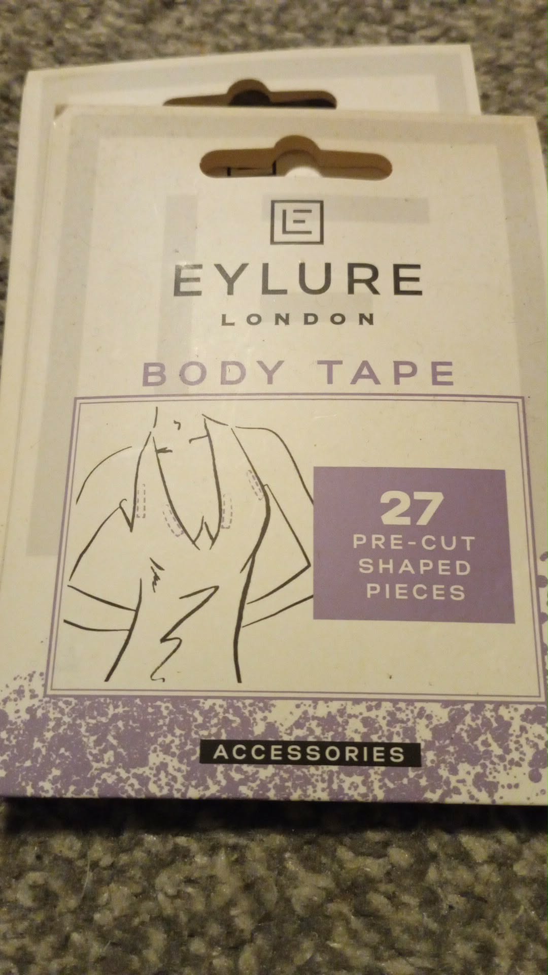 2 packs EYLURE LONDON Body Tape
