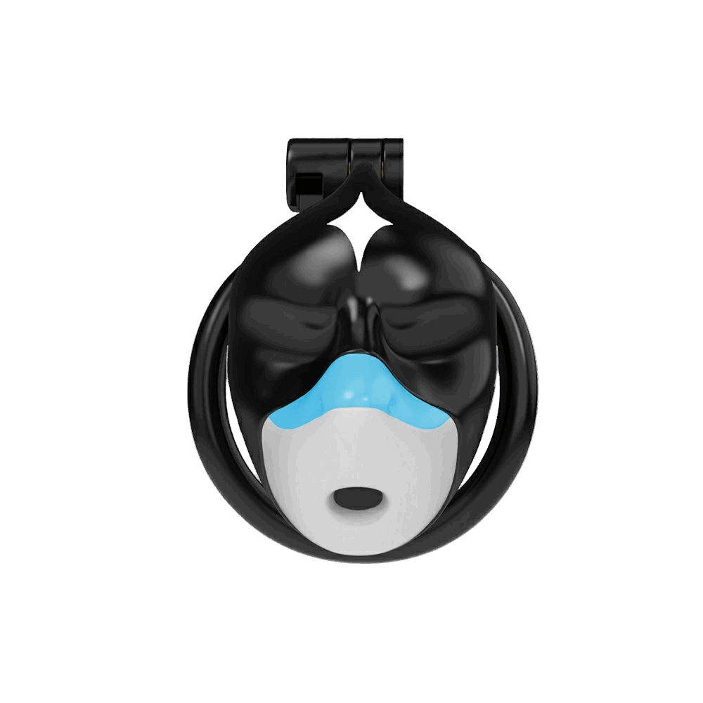 Furrjoi Shark Chastity Cage White