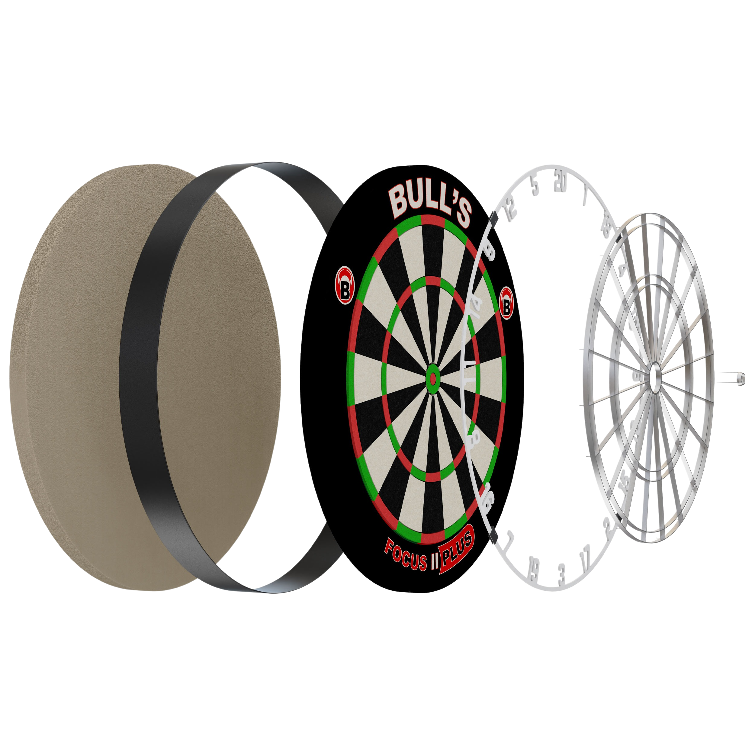 Bull's Focus II Plus Dart Board