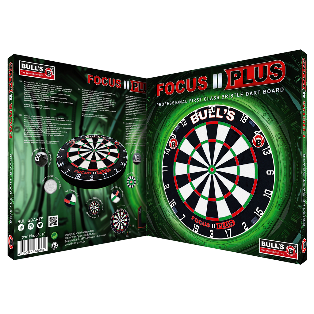 Bull's Focus II Plus Dart Board