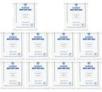 10 x Shabra Classic White Hdpe Bags 200Mm X 250Mm