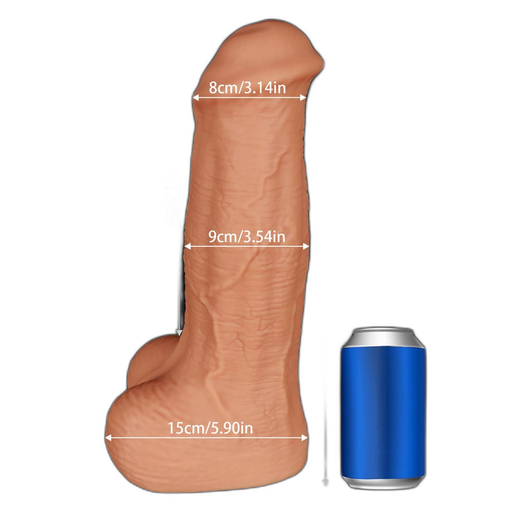 Zander - Realistic Dildo - Huge Silicone Dildo