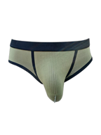3 Pack Men's Seamless Comfort Large Supportive Pouch Sexy Low-Rise Briefs