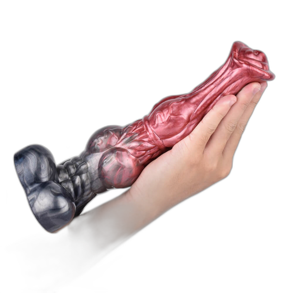 Molten - 10.2 Inch Centaur Dildo - Knot Dildo - Animal Dildo