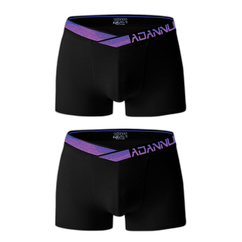ADANNU Blue Classic Boxers (3 Pack)