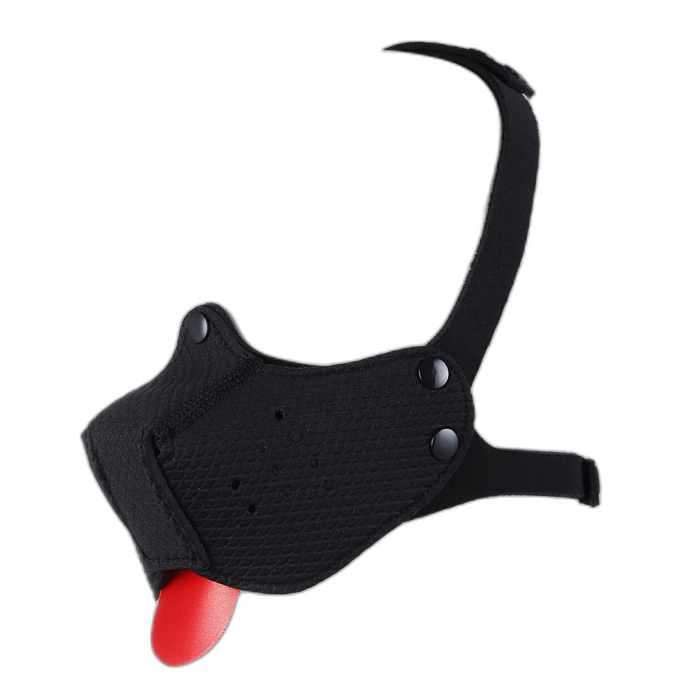 PupMaster - Adjustable Dog Play Hood for Roleplay & BDSM Fun